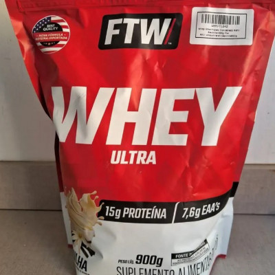 Whey Protein Ultra 900g Baunilha - FTW