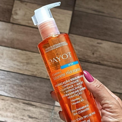 Sabonete Liquido Detox, Vitamina C- Payot 220Ml