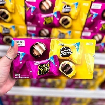 Caixa Sonho de Valsa e Ouro Branco Sortidos 220g