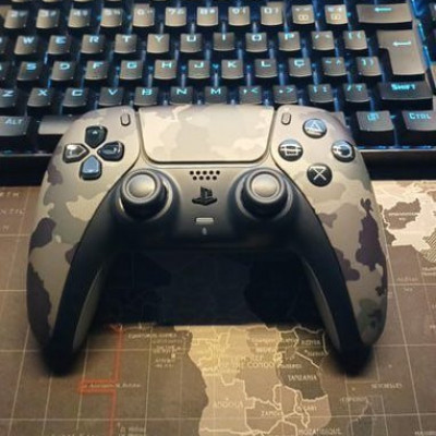 Controle sem fio DualSense Gray Camouflage