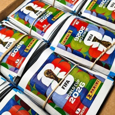 Kit com 12 Envelopes (84 Figurinhas) Copa do Mundo FIFA 2026