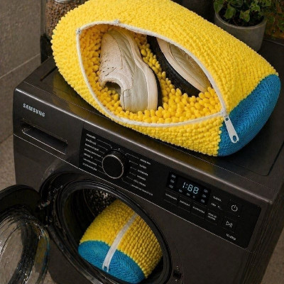 Kit com 2 Sacos Para Lavar Sapatos na Máquina