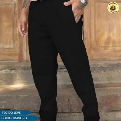 Calça Linho Masculino Social Casual