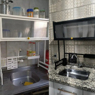 Escorredor De Pratos Louça Cozinha Suspensa 65cm 18pçs