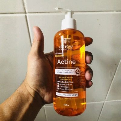 Gel de Limpeza Facial Darrow Actine Pele Oleosa e Acneica 400g