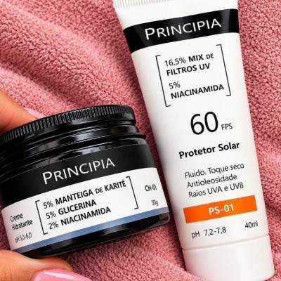 Principia Kit Hidratação E Proteção Facial Ch-o1 + Ps-01