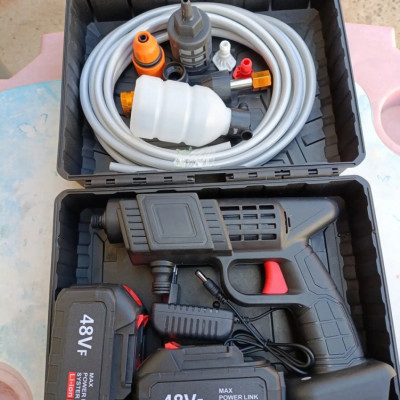 Lavadora Lava Jato Portátil 127/220v com Baterias