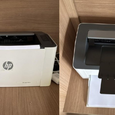 Impressora HP 107W Laser Monocromática USB e Wi-Fi 110V