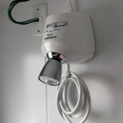 Chuveiro Elétrico de Parede Lorenzetti Relax Ultra 5500W