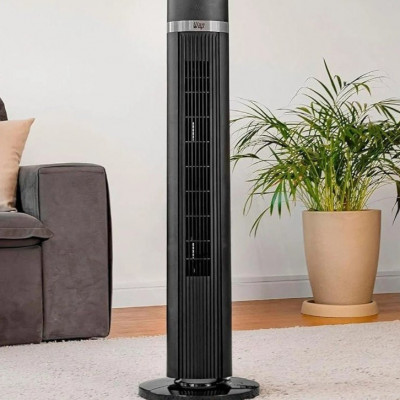Ventilador Torre, Controle Remoto 4, Silencioso 127V