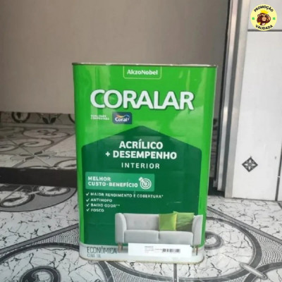 Tinta Coralar Anti Mofo Acrilica
