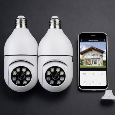 Kit 2 Câmeras de Segurança IP WiFi 1080p