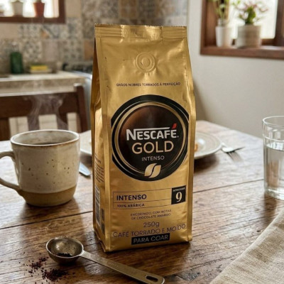 ☕️ Nescafé Gold Torrado Moido Equilibrado Intensidade 9, 250g