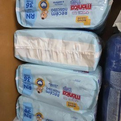 Fralda Turma da Mônica Baby Jumbo RN