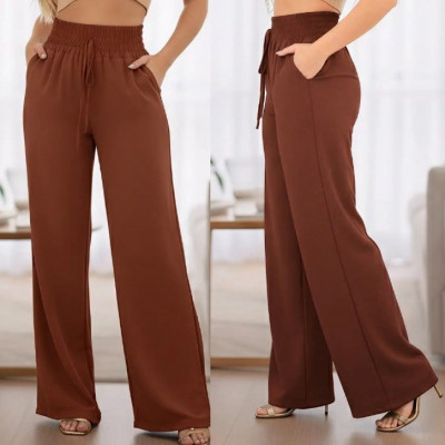 Calça Pantalona Duna Wide Leg Cintura Alta (várias cores)