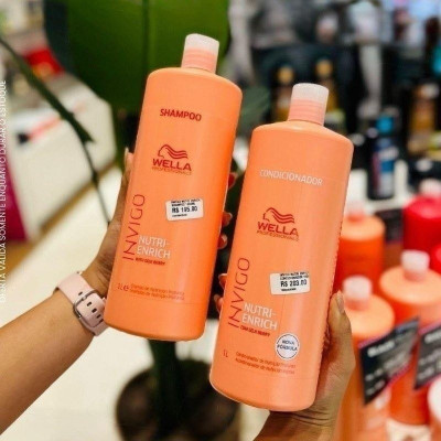 Kit Wella Invigo Nutri Enrich Shampoo Cond