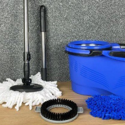 Mop Perfect Pro 360 Giratório Balde Inox 16L
