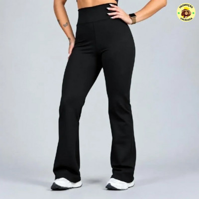 Calca Legging Flare Zero Transparencia
