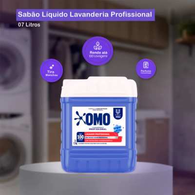 Lava Roupas Omo Líquido 7L