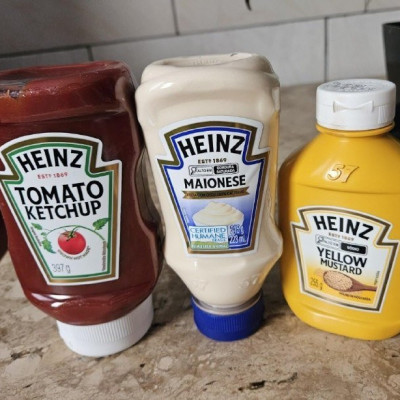 Heinz Pack Hamburguer Ketchup 397g + Maionese 215g + Mostarda 255g