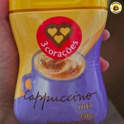 3 Corações Cappuccino Diet