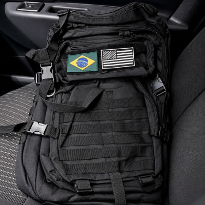 Mochila Tática Masculina Impermeável 50L Preto