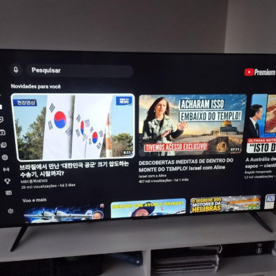 Smart TV Semp 65 LED HVA 4K S62 WiFi Google TV HDR10+ Dolby Audio