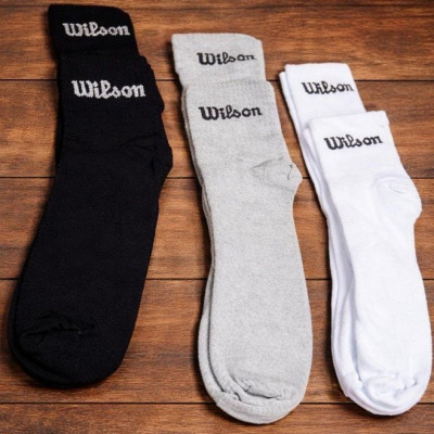 Kit 9 Pares Meias Wilson Cano Médio Masculino Adulto