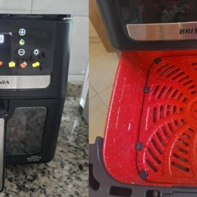 Air Fryer Britânia 6,5L 1700W Redstone