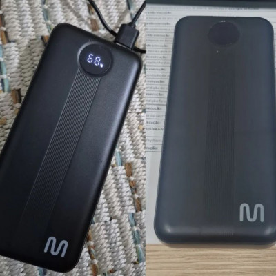 🔋  Carregador Portátil Powerbank Display 20000mah Multi