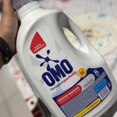 Omo Lavagem Perfeita Sabão Líquido 5L