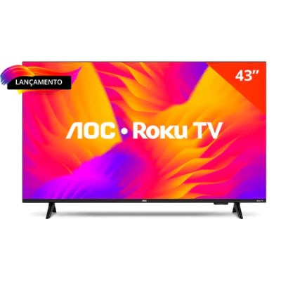 AOC 43S5155/78G LED Wifi Roku USB HDMI