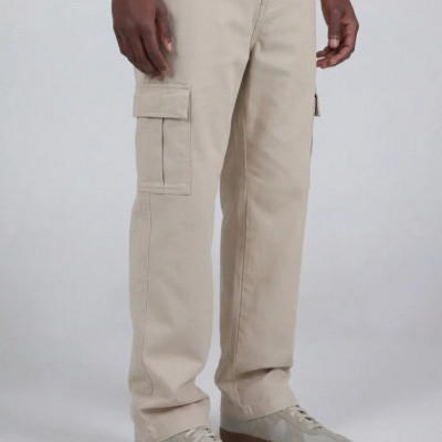 Calça Cargo Masculina Sarja Skate Streetwear