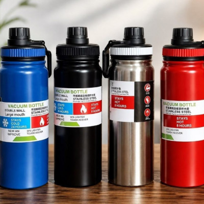 Garrafa Térmica Squeeze Inox 800ml