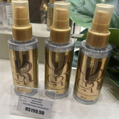 Óleo Capilar Oil Reflections Wella Professionals 100 ml
