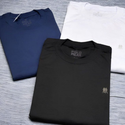 Kit 3 Camisetas Masculinas Polo Wear