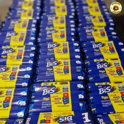 Chocolate Bis Ao Leite - Kit Com 3 Unidades