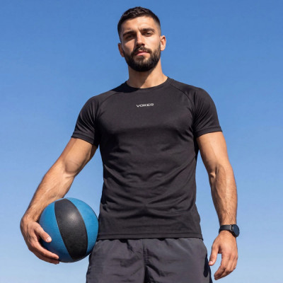 Camiseta Raglan Proteção UV Dry Fit Voker