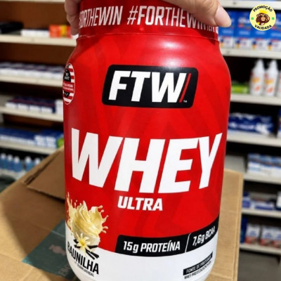 Whey protein FTW em pó sabor Baunilha