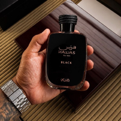 Perfume Árabe Rasasi Hawas Black EDP 100ml