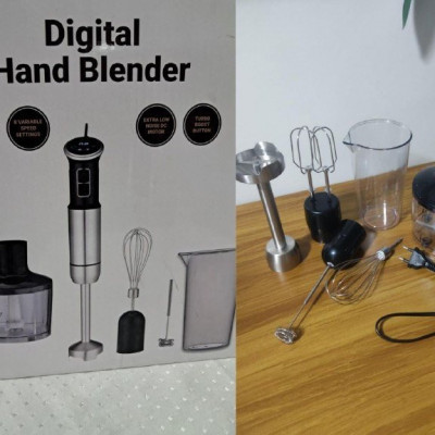 Mixer de Mão 1000W, 8 Velocidades, 220V, 6 em 1
