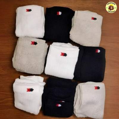 Kit 15 Pares Meias Sport Algodão