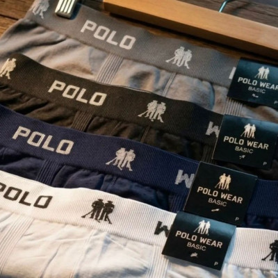 Kit 10 Cuecas Boxer Polo Wear