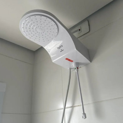 Chuveiro Ducha Eletrônico Branco Hydra Fit 220v 6800w