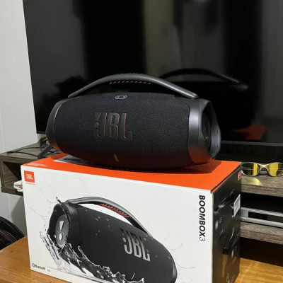 Caixa de Som Boombox 3 Bluetooth Preta JBL