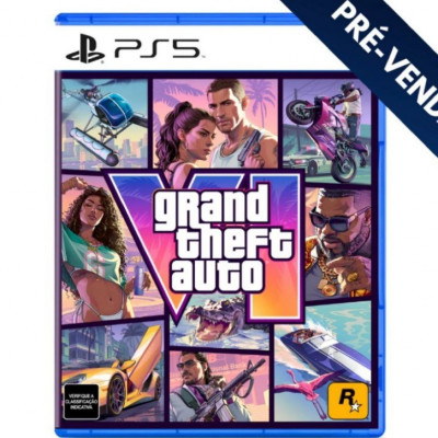 Jogo Grand Theft Auto VI PS5 Code in Box Pré-venda