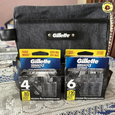 Kit Gillette Mach3 10 cargas
