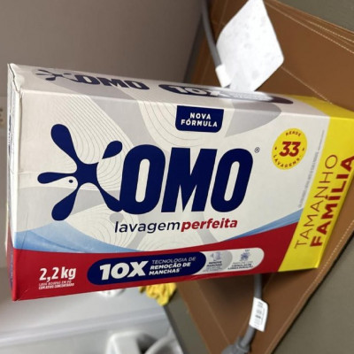 Omo Sabão em Pó Lavagem Perfeita 2,2kg