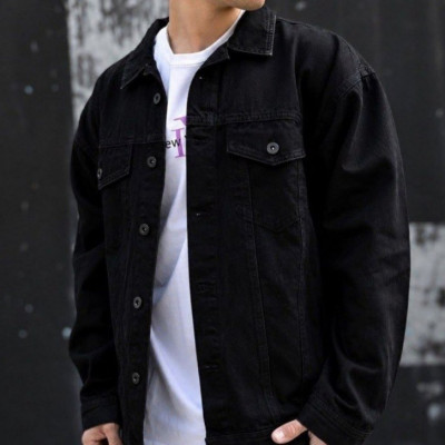 Jaqueta Sarja Jeans Slim