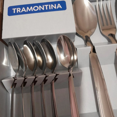 Faqueiro Búzios Aço Inox 24 Peças Tramontina